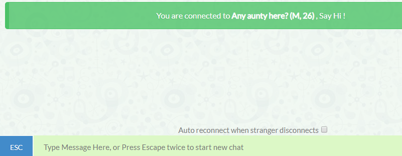 Anonymous chat site TalkWithStranger