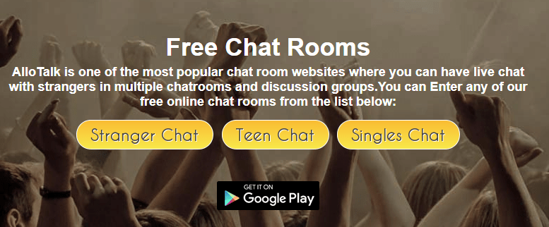 Anonymous chat site AlloTalk