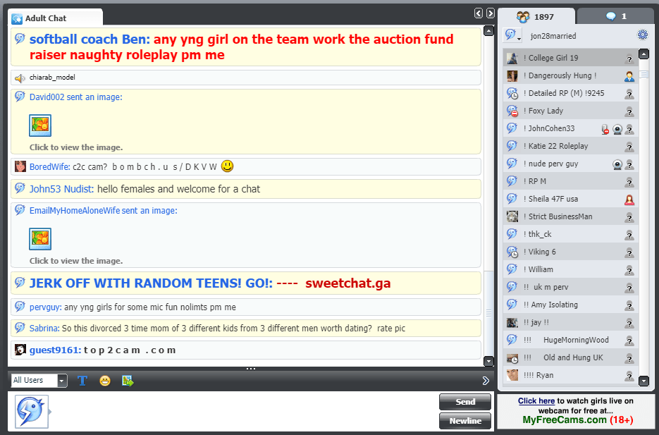 Chat Avenue adult chat room