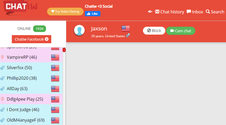 Chatiw anonymous chat site