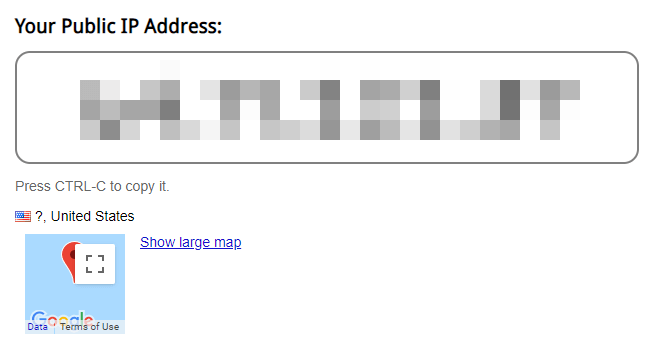 W69b IP finder website